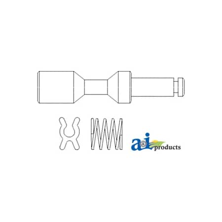 A & I Products Q. D. Pin Kit 3.75" x4" x2" A-48A120